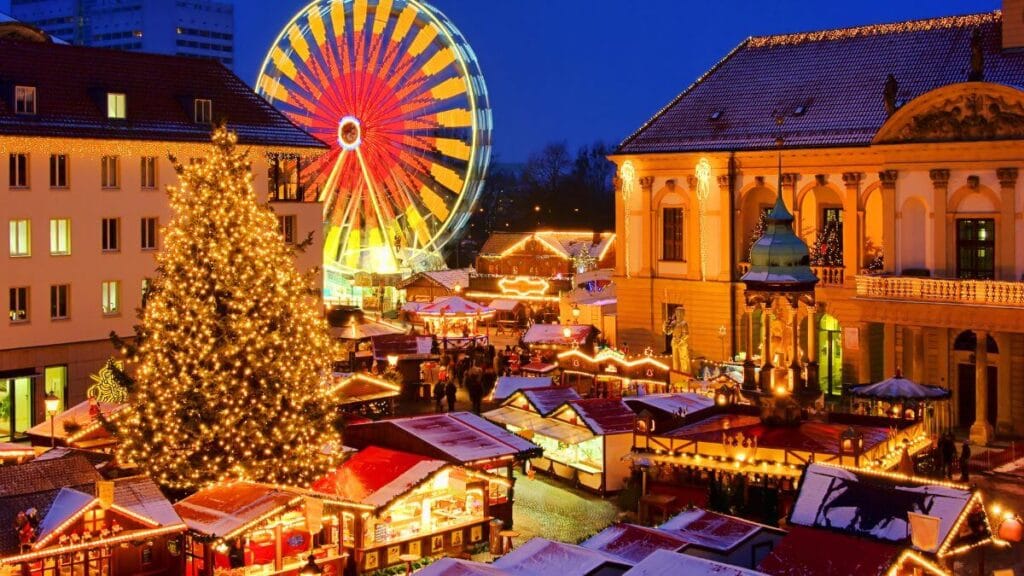 Magdeburg Christmas market.